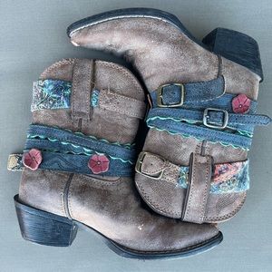 Durango little girls size 12M western boots